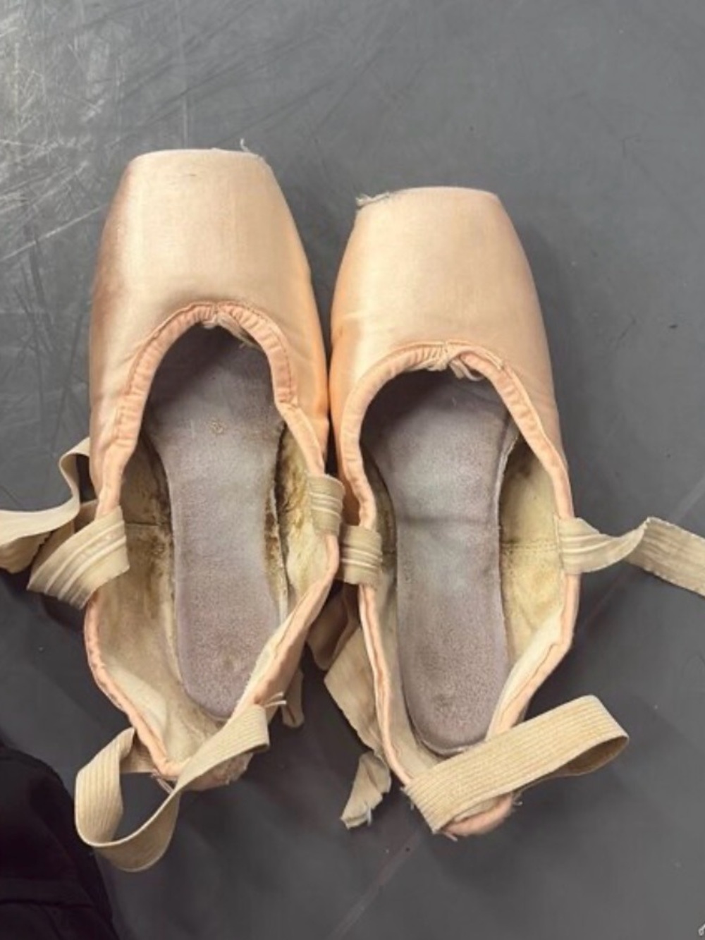 Well Worn Ballet Pointe Shoes